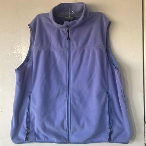 LL Bean fleece vest - Picture 1 of 10
